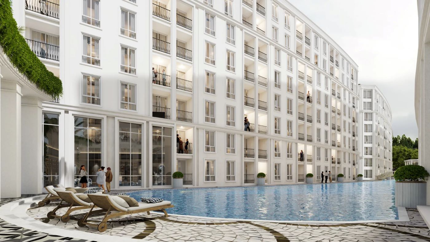 Harmonia Garden City: Exquisite European-Style Condominium in the Heart of Pattaya! Your Dream Home Investment Awaits In Pattaya