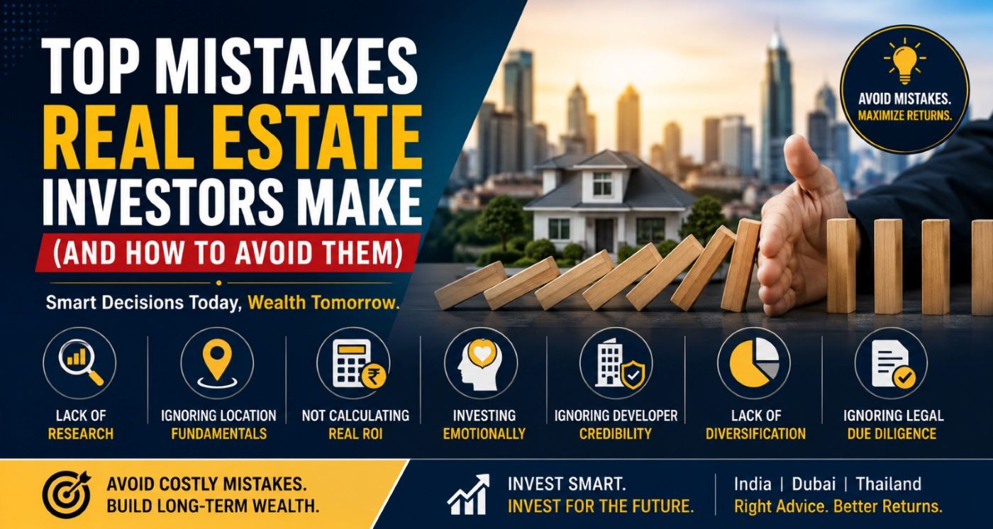 Top Mistakes Real Estate Investors Make (And How to Avoid Them in 2026)